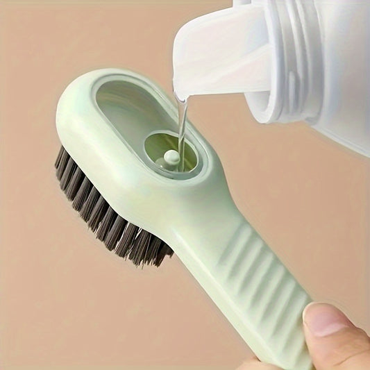 Cepillo para Calzado y Ropa con Depósito de Jabón – Multiusos y Ergonómico.