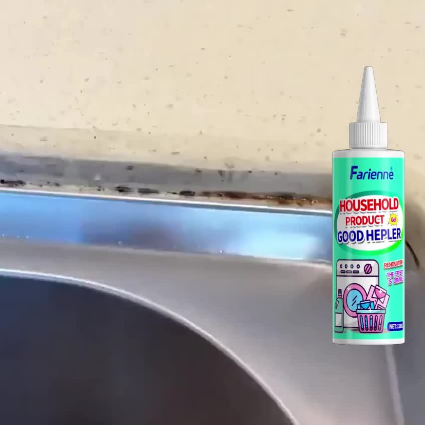 Mold Cleaning Gel for Tile Grout, Washing Machines and Silicone.