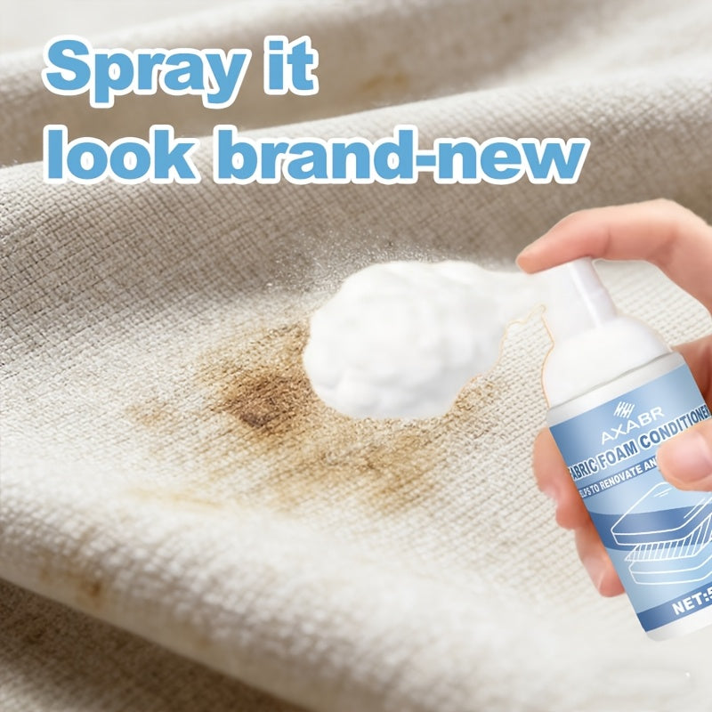 No-rinse foam fabric cleaner for sofas, mattresses, curtains and clothes