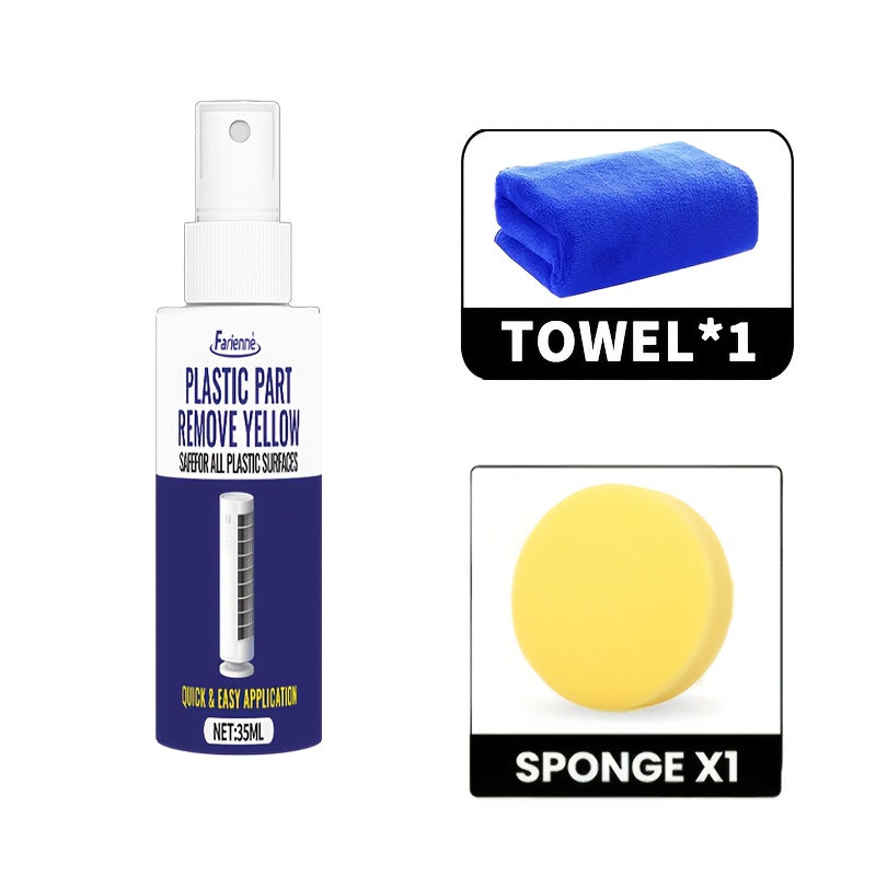 Powerful surface whitening cleaner removes yellow stains from rust and limescale