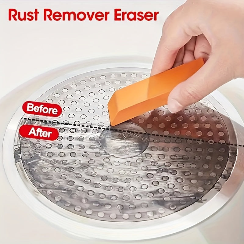 Bathroom and Kitchen Eraser (Pack 2) – Chemical-Free Rust and Limescale Remover.