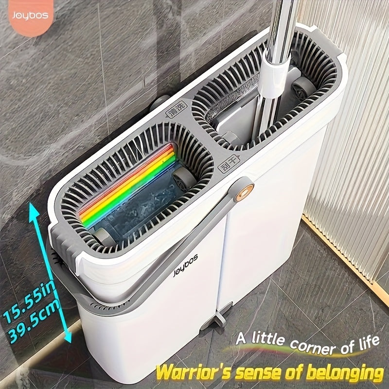 Set de Mopa Plana con Cubo de Autolavado y Secado – Microfibra Multisuperficies.