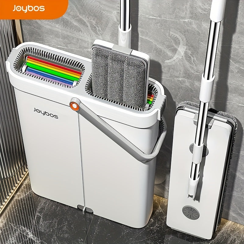 Set de Mopa Plana con Cubo de Autolavado y Secado – Microfibra Multisuperficies.