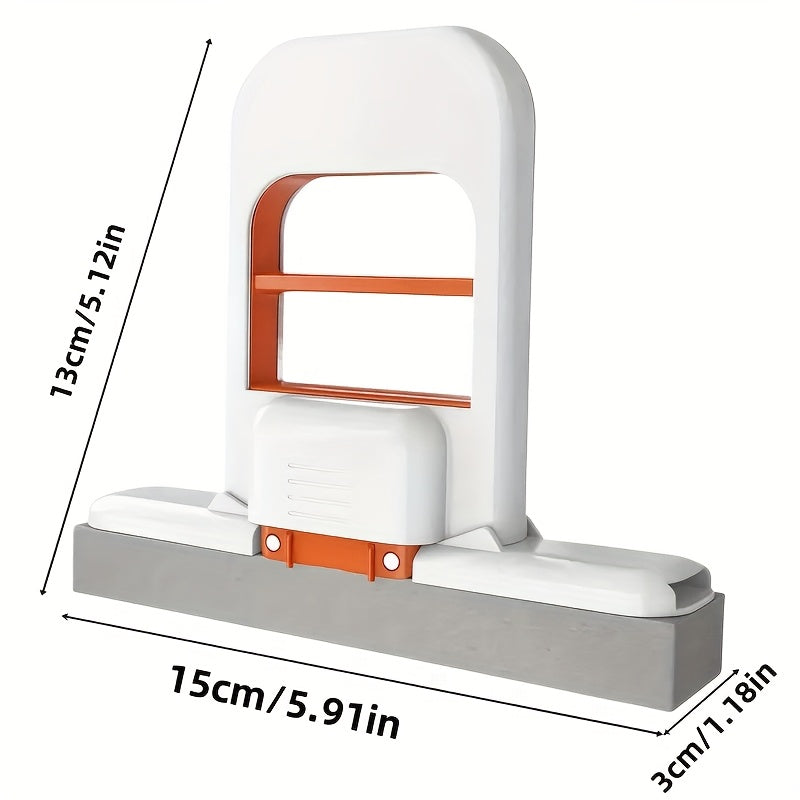 Mini Portable Absorbent Mop – With Self-Wringing System and 4 Refills.