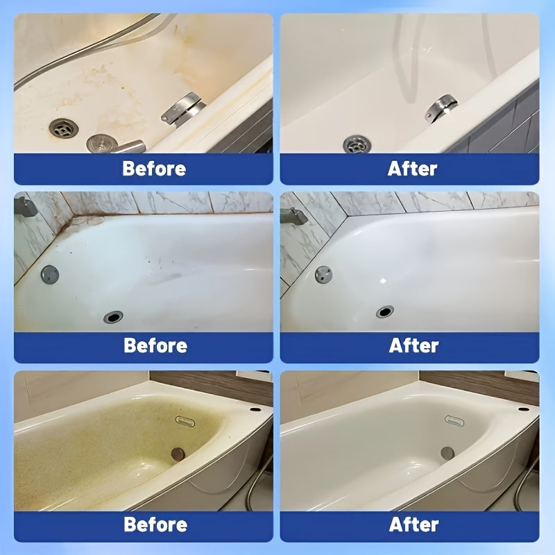 Limescale and Rust Cleaner for Faucets and Showers – With Sponge Applicator.