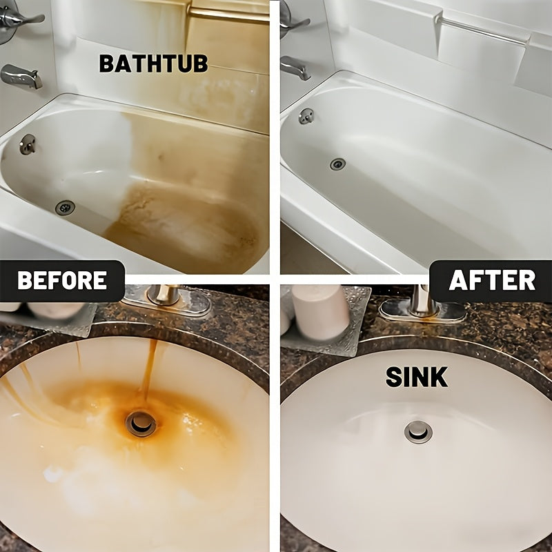 Limescale and Rust Cleaner for Faucets and Showers – With Sponge Applicator.