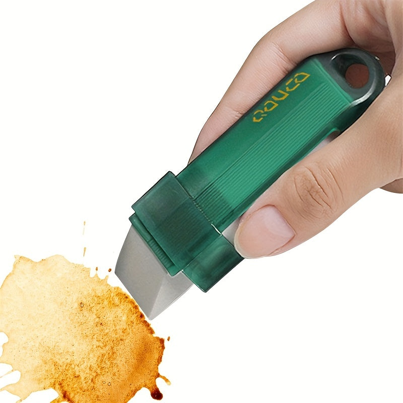 Multipurpose cleaning eraser for removing limescale, rust and stains from steel and glass