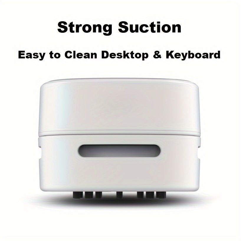 Mini Portable Desktop Vacuum Cleaner – Wireless for Keyboard, Car and Office.