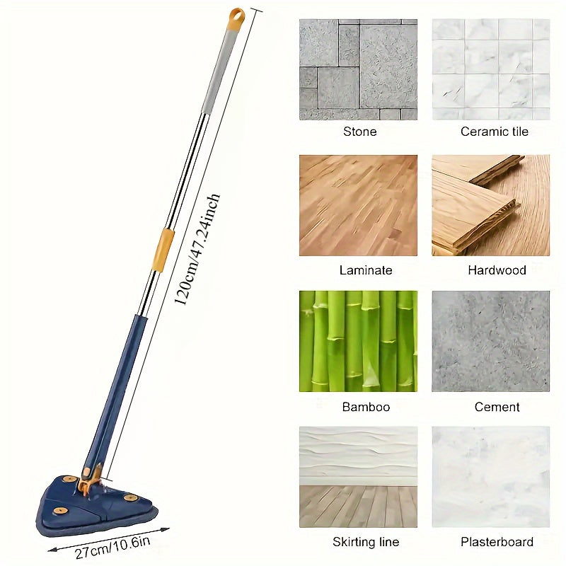 Mopa Giratoria Extensible 360° – Para Paredes, Techos y Cristales.