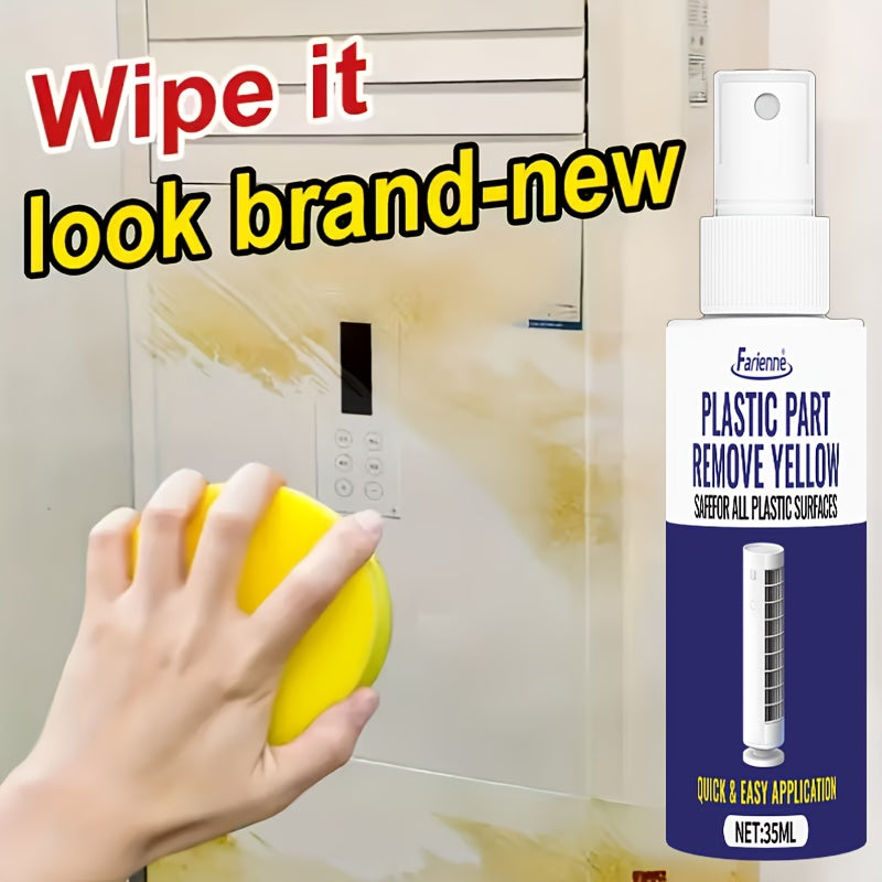 Powerful surface whitening cleaner removes yellow stains from rust and limescale