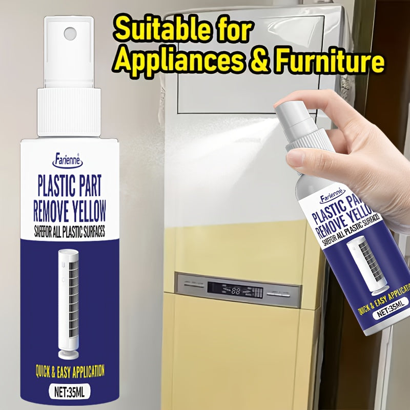 Powerful surface whitening cleaner removes yellow stains from rust and limescale