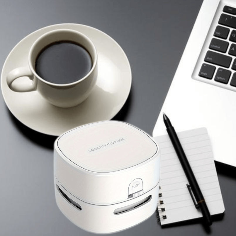 Mini Portable Desktop Vacuum Cleaner – Wireless for Keyboard, Car and Office.