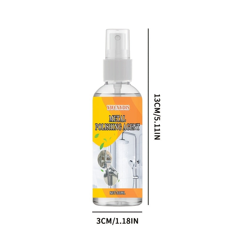 Limescale and Rust Cleaner for Faucets and Showers – With Sponge Applicator.