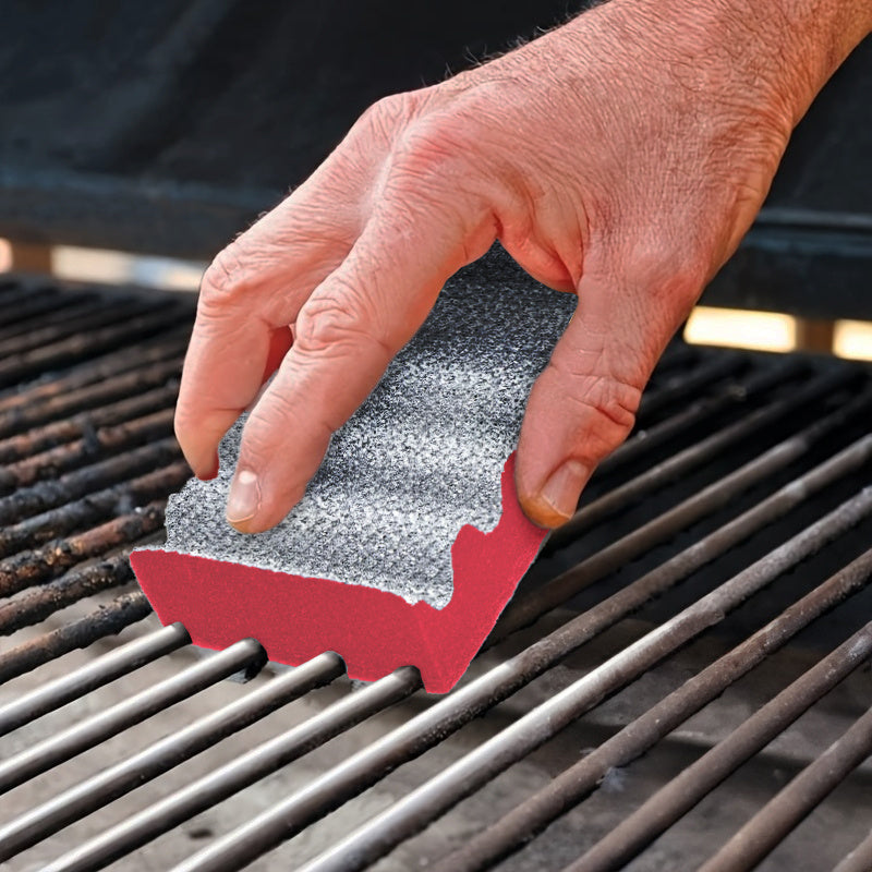 Resin Scourer for Barbecues and Burnt Pots – High Resistance and Anti-Rust.