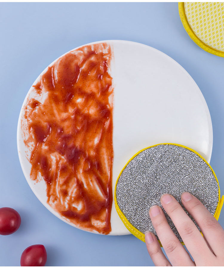 Pack de esponjas de limpieza doble cara para platos ollas y superficies de cocina (5 uds)