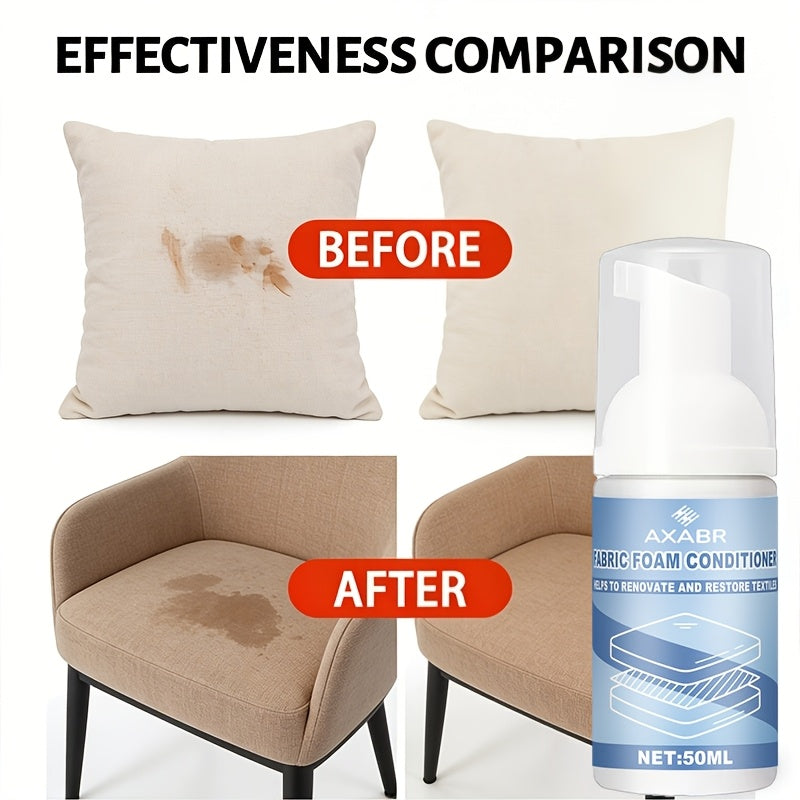 No-rinse foam fabric cleaner for sofas, mattresses, curtains and clothes