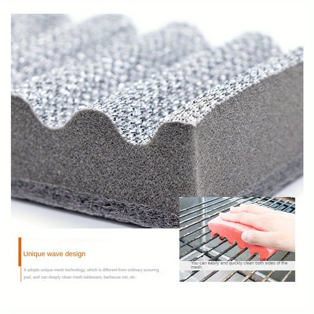 Resin Scourer for Barbecues and Burnt Pots – High Resistance and Anti-Rust.